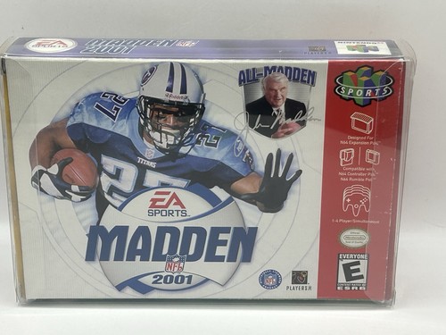 Madden nfl 2001 n64 nintendo - nfl,