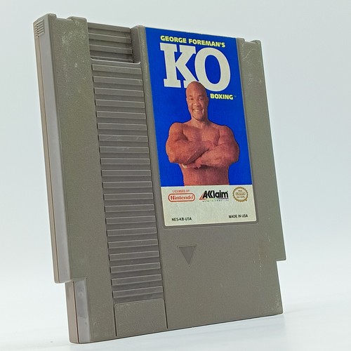George foreman boxing nes - foreman's, ko