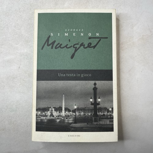 Georges simenon una - testa, in
