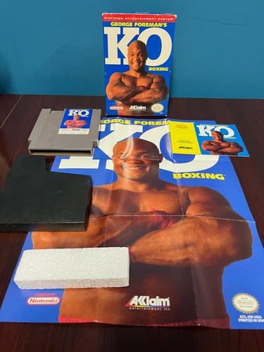 Nes george foreman - george, foreman's