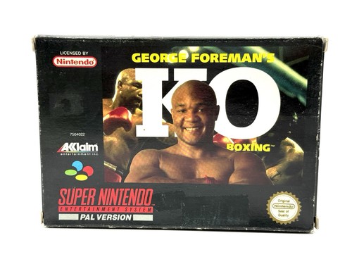 Snes george foreman - snes, ko