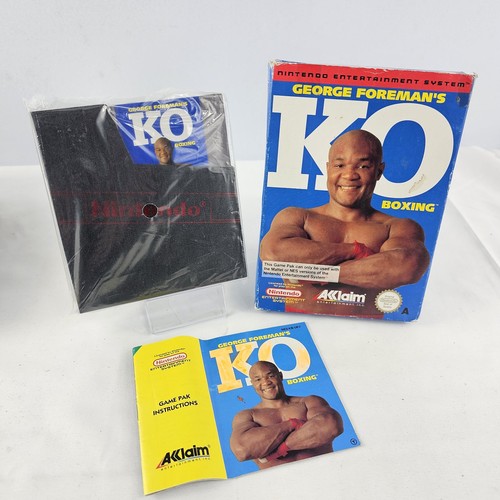 George foreman boxing nes - foreman's,