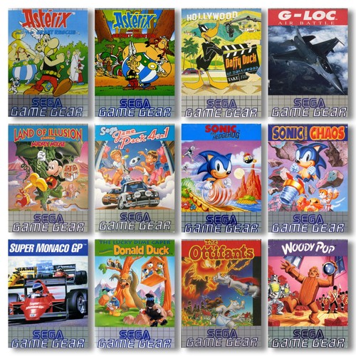 Sega game gear - sega, a